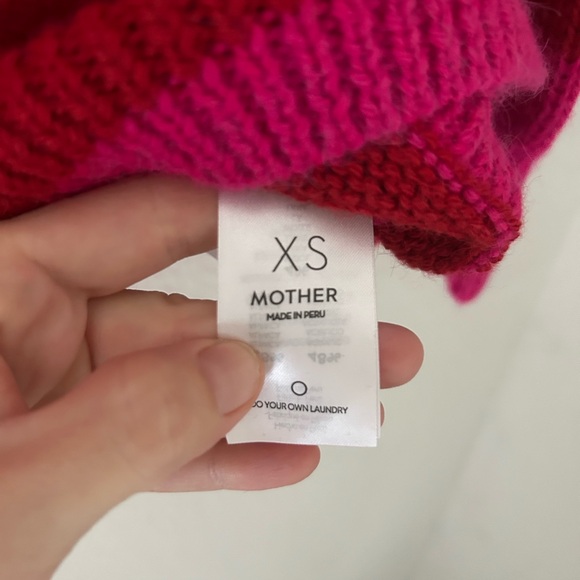 MOTHER Red and Pink Sweater - Picture 3 of 4